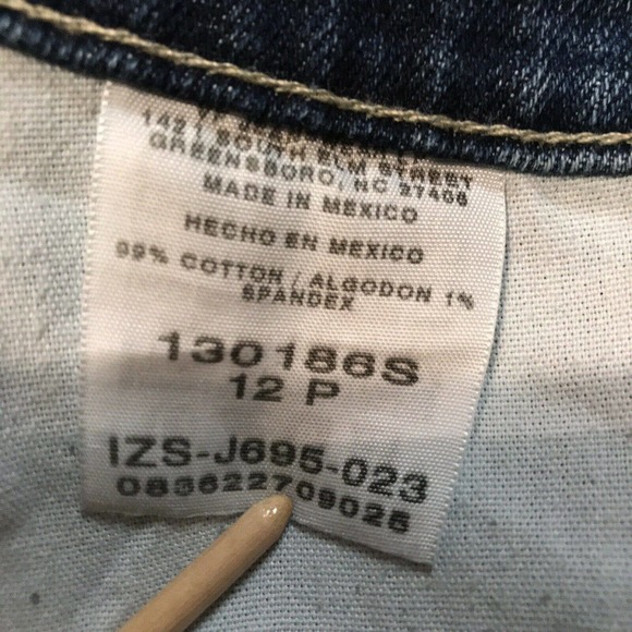 Riders Relaxed Jeans Womens Size 12 Petite - Picture 5 of 8